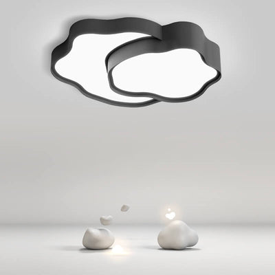 Nordic Minimalist Soft Cloud Design LED Flush Mount Ceiling Light