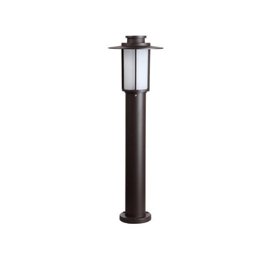 Outdoor Waterproof Coffee Cylinder Lantern 1-Light Patio Landscape Light