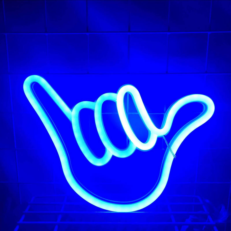 Neon Finger Shape LED Atmosphere Decorative Neon Lights