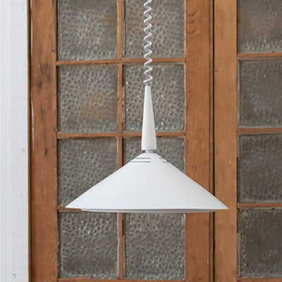 Japanese Wabi-sabi Liftable Iron 1-Light Pendant Light