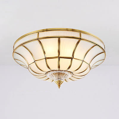 Modern Lights Luxury All-copper 3/6-Light Flush Mount Ceiling Light