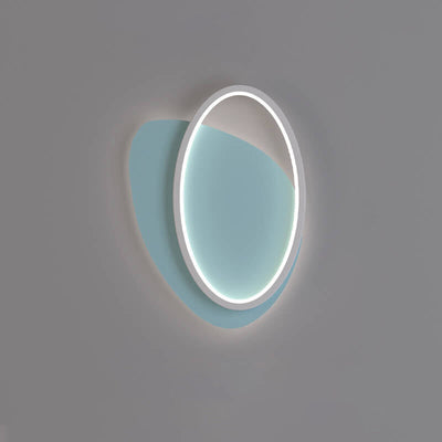 Creative Oval Dislocation Design LED Wall Sconce Lamp