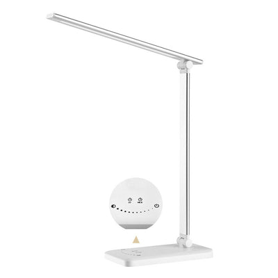 Lampe de bureau LED USB pliable à barre carrée intelligente minimaliste 