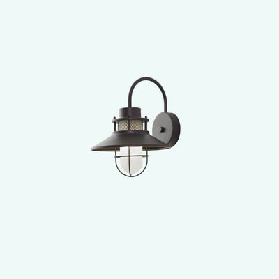 Outdoor Waterproof Iron Body 1-Light Outdoor Wall Sconce Lamp