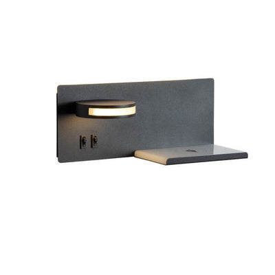 Modern Simple Flat Reading USB Smart LED Wall Sconce Lamp