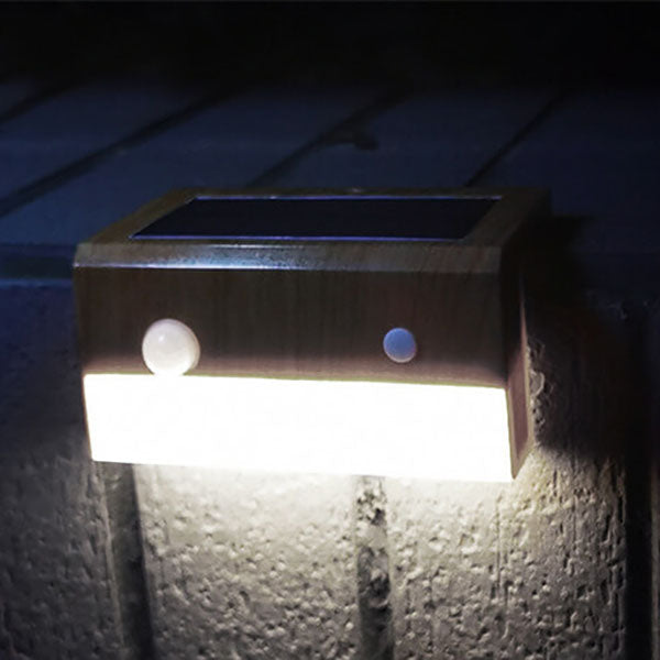 Simple Solar Square Step Light Induction Outdoor Garden Step Landscape Light