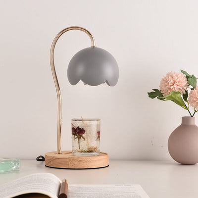 Nordic Rose Dome Dimmable 1-Light Melting Wax Table Lamp