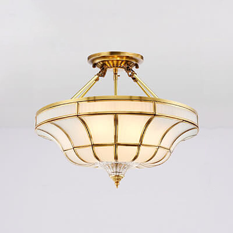 Modern Lights Luxury All-copper 3/6-Light Flush Mount Ceiling Light