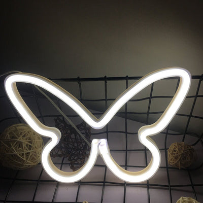 Creative Neon Butterfly LED Battery/USB Decorative Neon Light